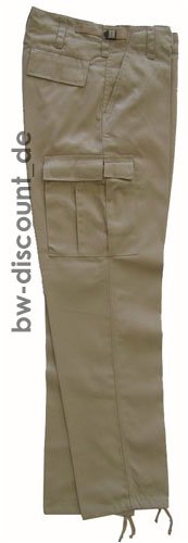 US Army Ranger Hose Cargohose beige XS-XXL