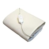 from CostMad Costmad  King Size 120cm x 130cm Pure Luxury Soft Comfort Washable Warm Electric Heated Underblanket Under Blanket with Single Remote Control and 3 Heat Settings