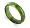 Adorable Fragile Green Jade Band Ring Size 5.5