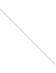 1.95 mm, Sterling Silver, Loose Rope Chain - 24 inch