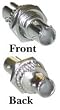 ST / ST, Simplex, Metal Housing, Fiber Coupler