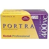 Kodak Portra 400VC Color Negative Film ISO 400, 220 Size, Pack of 20, *USA*