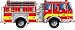 Melissa & Doug: 24 pc Giant Fire Truck Floor Puzzle