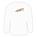 Long Sleeve T-shirt with water, cat, mammal, animal, feline, drinking, leopard