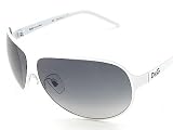 New DOLCE & GABBANA D&G 6025 011/8G Sunglasses 66-10-115 Faded Grey Lens White Frame