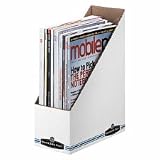 Office Products : Bankers Box(R) Low-Cost Fiberboard Magazine File, 11 3/4'H x 4'W x 9 1/4'D