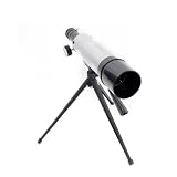 GSI Super Quality Land And Sky 50mm Telescope - 180x Power Magnification - Optical Glass Lens and Metal Body - Includes Table-Top Tripod and 2 Eyepieces