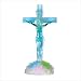 Frosted Crucifix with Multicolor Light - Style 34058