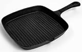 Cast Iron Grill Pan - Square - Pre-Seasoned