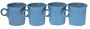 Fiesta Cobalt 453 10-1/4-Ounce Mugs, Set of 4