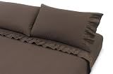 DKNY Garden Muse Ruffle Hem Flat Sheet