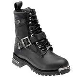 Milwaukee Motorcycle Clothing Company Renegade Size 11.5D Black Leather Men's Boots