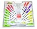 22 Piece Neon Handle Screw Driver Set With Free Mini Pick Set