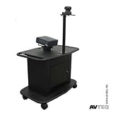 Avteq Rolling 32 Tall Projector and Video Conferencing Cart