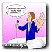 Londons Times Funny Music Cartoons - Jewelers Make Bad Nightclub Singers - Mouse Pads Image