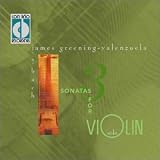 cover of Three Sonatas for Solo Violin