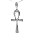 Sterling Silver Eqyptian Ankh Necklace