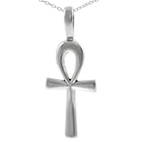 Sterling Silver Eqyptian Ankh Necklace