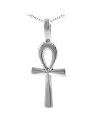 Sterling Silver Eqyptian Ankh Necklace