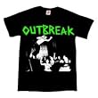 OUTBREAK - Stage Dive - Black T-shirt