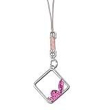 Playboy - Carré - Pendentif - Rose