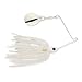 Strike King Micro-King Spinnerbaits Color: White/White (72)
