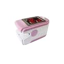 Biosync Finger Pulse Oximeter & Heart Rate Monitor w/ Instructions, Lanyard & Case, Pink