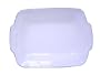Decorative Living Rectangular Serving Platter with Handles