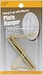 EXTRA LARGE PLATE HANGERS 1/PKG-BRASS
