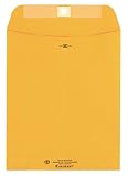 Columbian(R) Kraft Clasp #95 Envelopes, 10in. x 12in., 32 Lb., Brown Kraft, Box Of 100