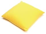 Mogu Seate 18-By-18-Inch Square Decorative Pillow, Yellow
