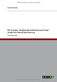 Produkt-Bild: NFL Europe - Analyse des Scheiterns und einer m&ouml;glichen Neustrukturierung