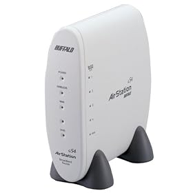 Buffalo 54Mbps Broadband Router 802.11G, UK