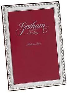 Gorham Milazzo Sterling Silver Frame, 5-Inch by 7-Inch