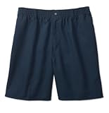 Harbor Bay Elastic-waist Twill Shorts