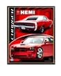 Dodge Charger Hemi Past & Present Clock