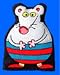 Fat Cat, Inc. Kitty Hoots Cheap But Never Cheezy Cheap Mice Assorted Cat Toy (3.5''x2.5''x1'' catnip filled cat toy)