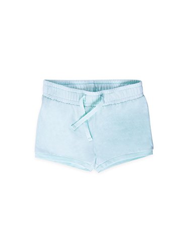 Colored Organics Baby Girls' Bea Organic Bloomer Shorts - Light Teal - 3-6M