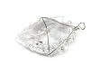 Wire Wrapped Crystal Quartz Gemstone Arrowhead Pendant