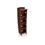 Legar� 59" x 18" Bookcase in espresso finish ash veneer