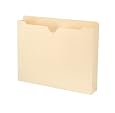 Smead Jacket, Letter, Straight, 2-Inch Expansion, Manila, 50 per Box (75560)