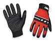 Condor 2XRZ6 Tradesman Glove, Full Finger, Red/Blk, M, Pr