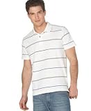Nautica Stripe Pique Polo Shirt