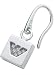 Armani Silver Earrings encased with crystals