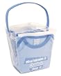 Good Fortune Large - What Happens @ Grandma'S...: Blue- 6 Piece: Bodysuit, Receiving Blanket, Burp Cloth, Bib, Booties, And Hat