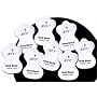8 pack Electrode Pads for Electronic Massager, Muscle Stimulator
