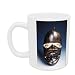 Mask from the Ivory Coast, 11th - 20th.. - Mug - Standard Size