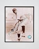 Shoeless Joe Jackson, Chicago White Sox, Fielding, Sepia, Double Matted 8 X 10 Photograph (Unframed)