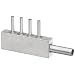 Stainless Steel Hypodermic Tube Fitting, Manifold, Inlet - 9 Gauge, 4 Outlets- 18 Gauge