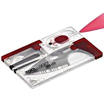 TOOL LOGIC ICE LITE ICC2R CREDIT CARD LED KNIFE MULTI TOOL
